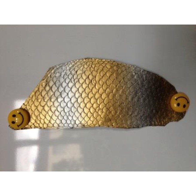 Шкіра риби натуральна Луска круп різнобарв'я